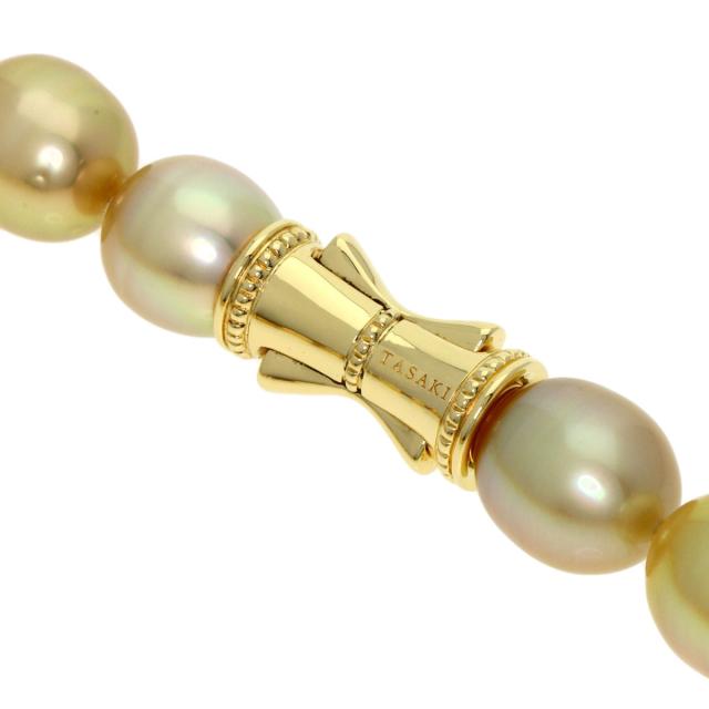 タサキ TASAKI  ゴールデンパール 真珠 バロックパール  ネックレス K18イエローゴールド 中古_3