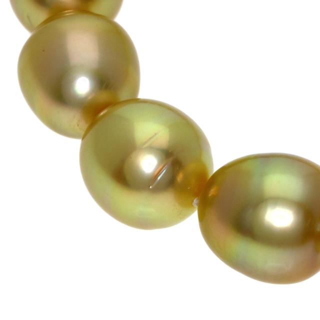 タサキ TASAKI  ゴールデンパール 真珠 バロックパール  ネックレス K18イエローゴールド 中古_6