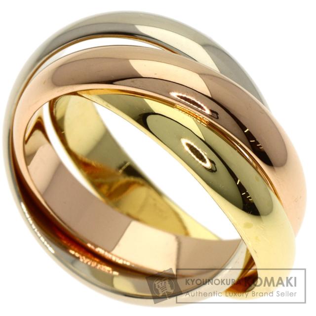 カルティエ CARTIER  トリニティ #50  リング・指輪 K18イエローゴールド レディース  中古