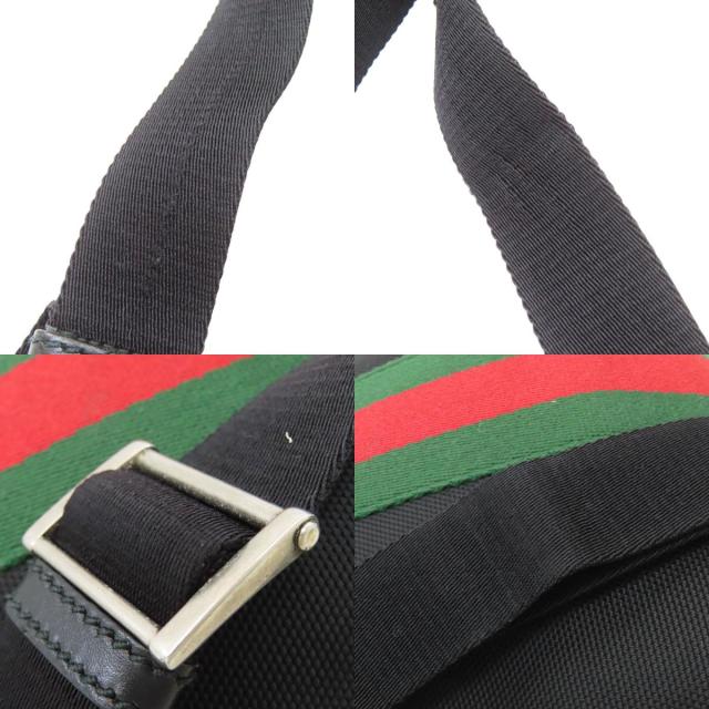 グッチ GUCCI 471454 シェリーライン ショルダーバッグ キャンバス レディース 中古_7