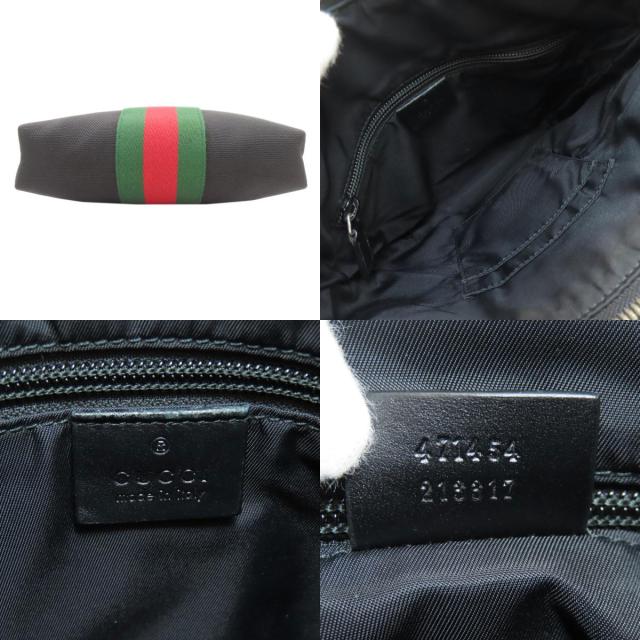 グッチ GUCCI 471454 シェリーライン ショルダーバッグ キャンバス レディース 中古_4