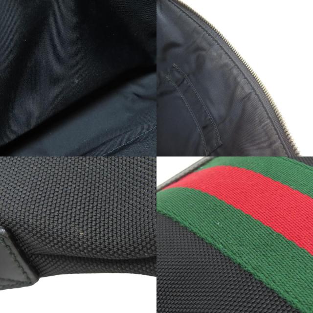 グッチ GUCCI 471454 シェリーライン ショルダーバッグ キャンバス レディース 中古_5