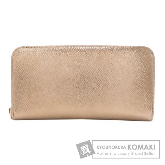 ブルガリ BVLGARI ブルガリブルガリ 長財布（小銭入れあり） レザー レディース 中古