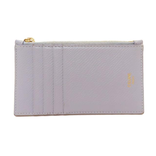 セリーヌ CELINE ロゴ カードケース レザー レディース 中古の通販はau