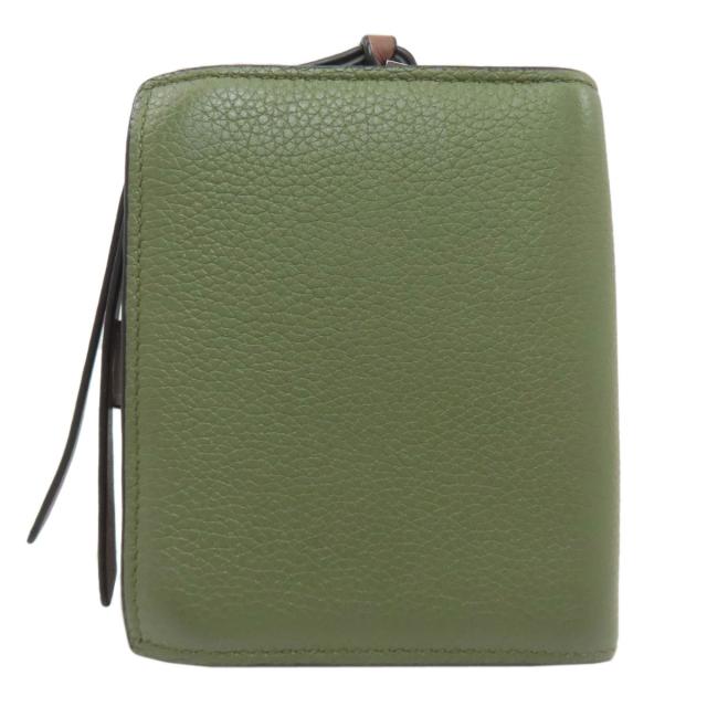 ロエベ LOEWE バーティカル 二つ折り財布（小銭入れあり） レザー レディース 中古_2