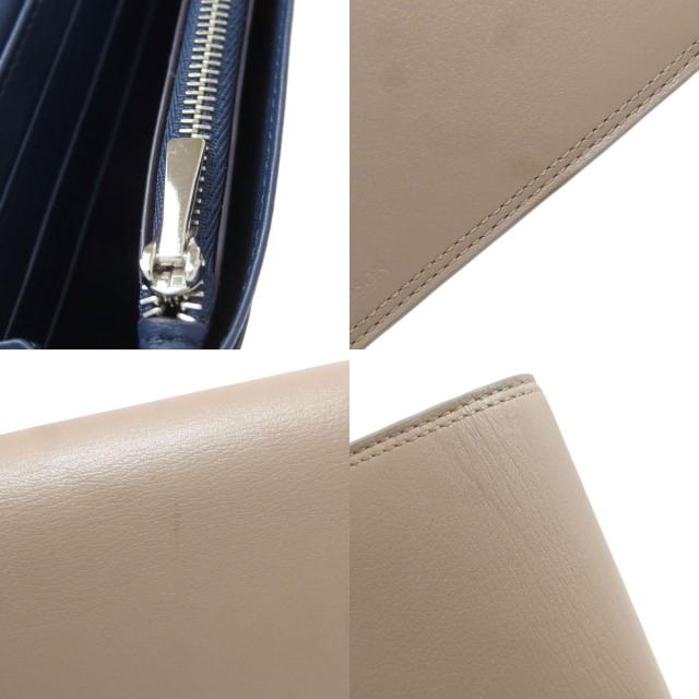 ジェイアンドエムデヴィッドソン J&amp;M Davidson  ロゴ  長財布（小銭入れあり） レザー 中古_8