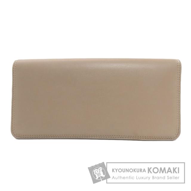 ジェイアンドエムデヴィッドソン J&M Davidson  ロゴ  長財布（小銭入れあり） レザー 中古