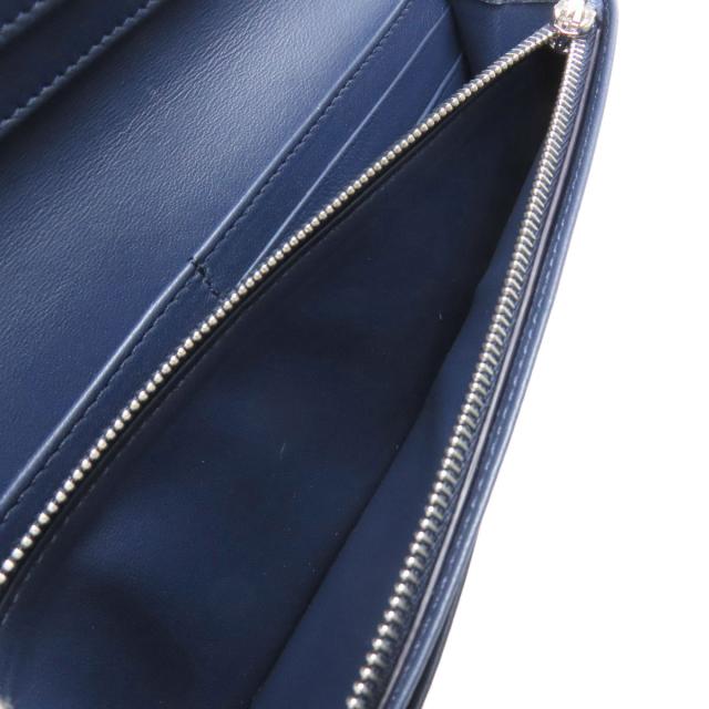 ジェイアンドエムデヴィッドソン J&amp;M Davidson  ロゴ  長財布（小銭入れあり） レザー 中古_6