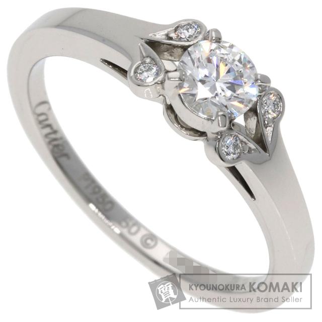 カルティエ CARTIER バレリーナ ソリテール ブリリアントカット ダイヤモンド #50 E-VS1-EX 中古