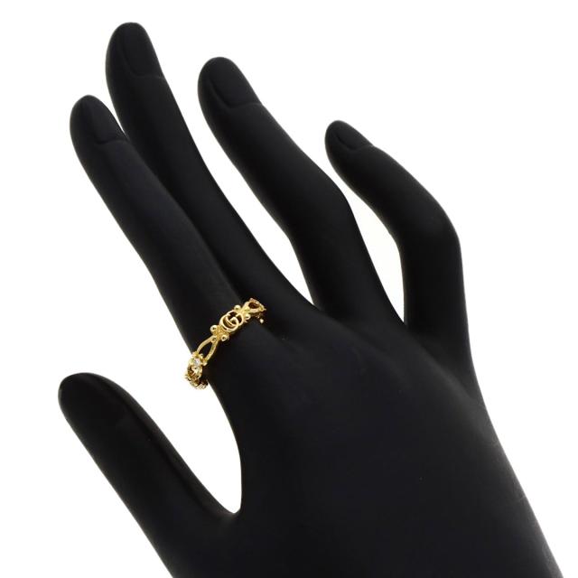 グッチ GUCCI フローラ ダイヤモンド #13 リング・指輪 K18イエローゴールド レディース 中古_5