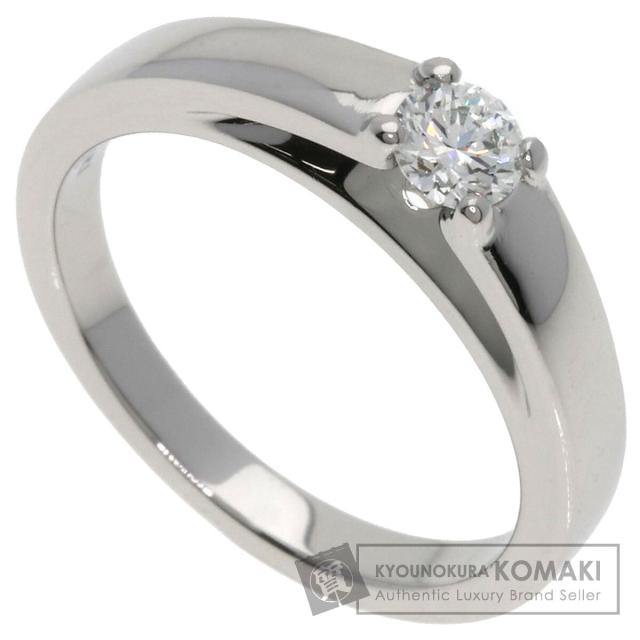 ブルガリ BVLGARI マリーミー ソリテール ダイヤモンド E-IF-EX リング・指輪 プラチナPT950 中古
