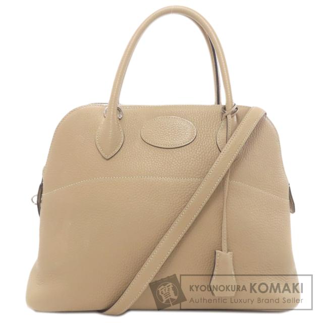 エルメス HERMES  ボリード31 トレンチ シルバー金具  ハンドバッグ トリヨン レディース  中古