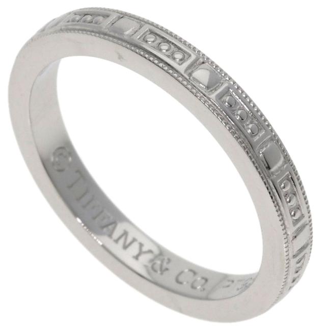 ティファニー TIFFANY&Co. レガシーリング #9 リング・指輪 プラチナPT950 レディース 中古_1