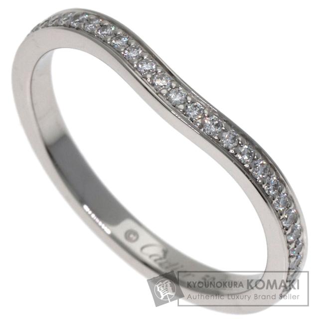カルティエ CARTIER バレリーナ カーブ セミパヴェ ダイヤモンド #50 リング・指輪 中古