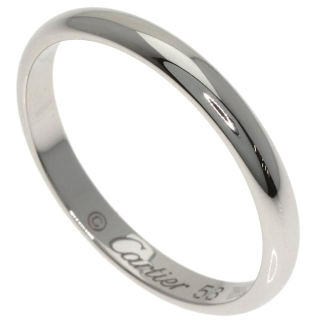 カルティエ CARTIER マリッジリング #53 リング・指輪 プラチナPT950 