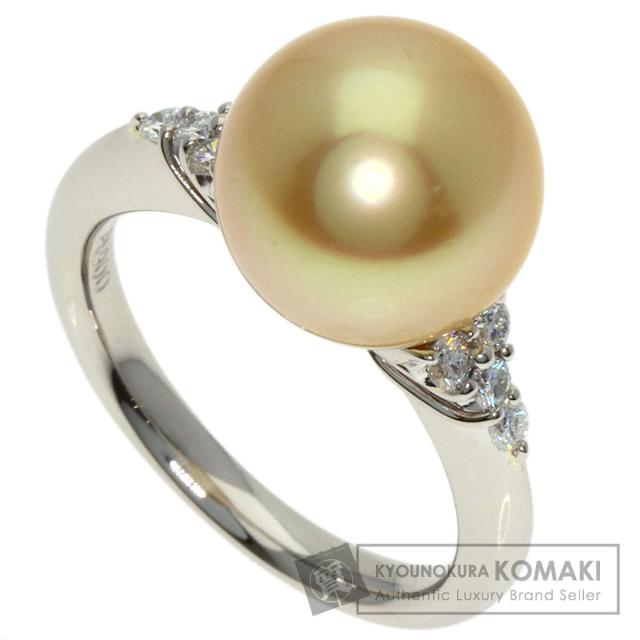 ミキモト MIKIMOTO 南洋パール 真珠 リング・指輪 プラチナPT900 レディース 中古