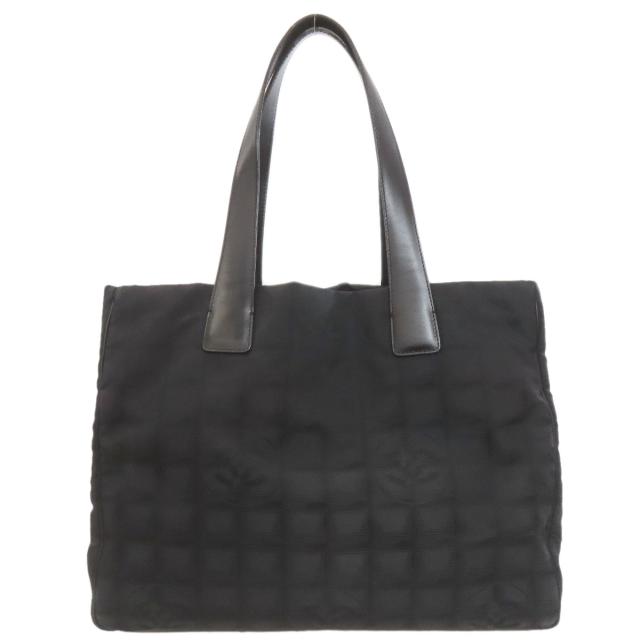 シャネル CHANEL ニュートラベルラインMM トートバッグ ナイロンジャガード レディース 中古_2