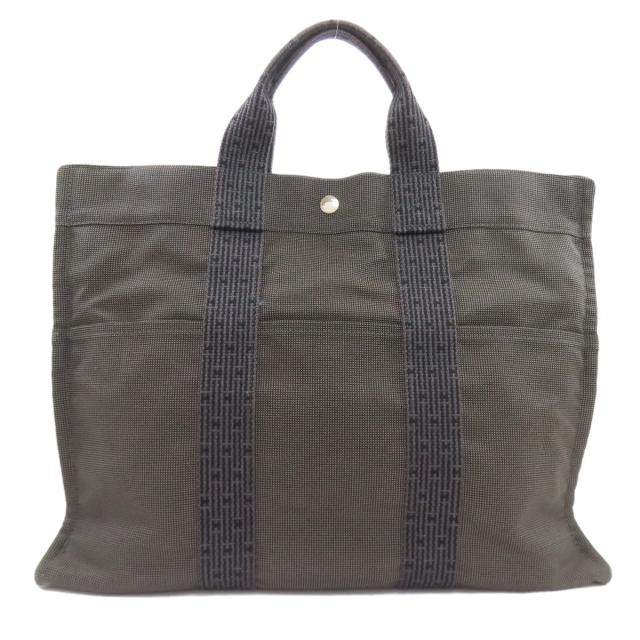 エルメス HERMES エールラインMM ハンドバッグ キャンバス レディース 中古_2