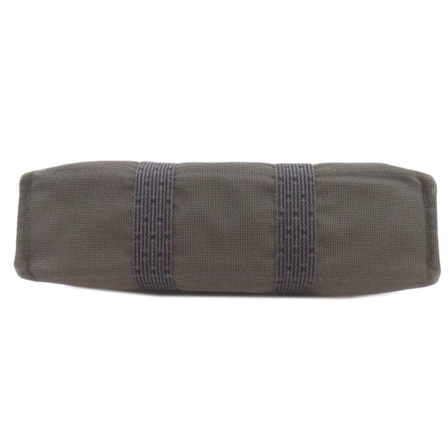 エルメス HERMES エールラインMM ハンドバッグ キャンバス レディース 中古_4