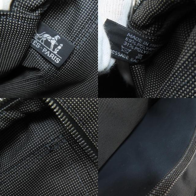 エルメス HERMES エールラインMM ハンドバッグ キャンバス レディース 中古_6