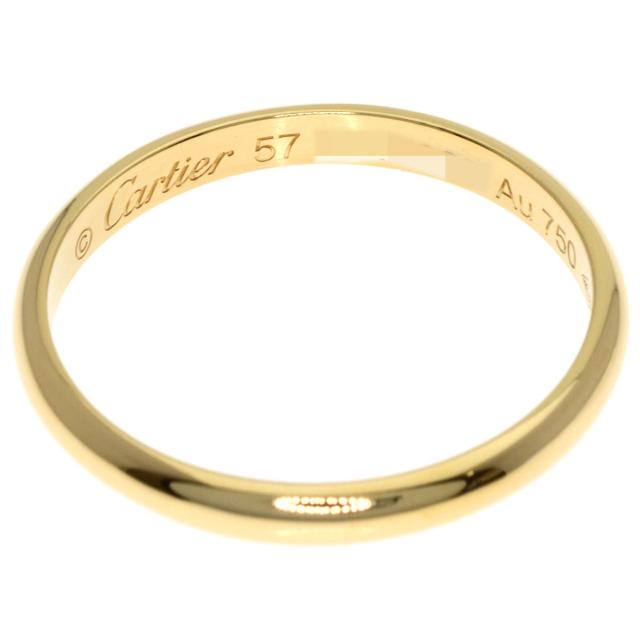 カルティエ CARTIER  1895 ウェディング #57  リング・指輪 K18イエローゴールド レディース  中古_4