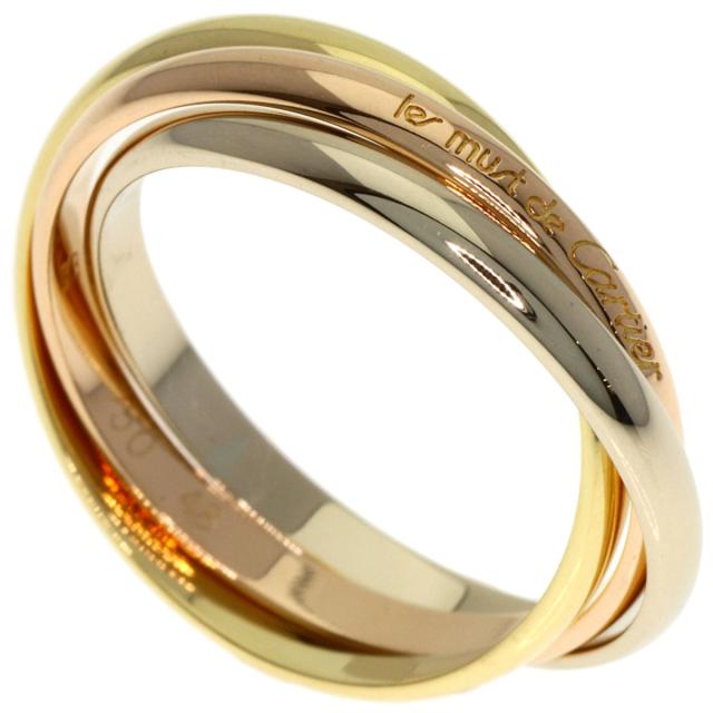 カルティエ CARTIER  トリニティ XS #48  リング・指輪 K18イエローゴールド レディース  中古_1
