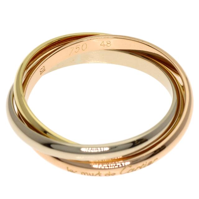 カルティエ CARTIER  トリニティ XS #48  リング・指輪 K18イエローゴールド レディース  中古_3