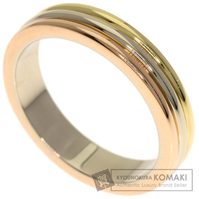 カルティエ CARTIER  3カラー #50  リング・指輪 K18イエローゴールド レディース  中古