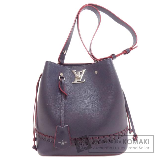 ルイヴィトン LOUIS VUITTON M54681  ロックミー・バケット  ショルダーバッグ レザー 中古