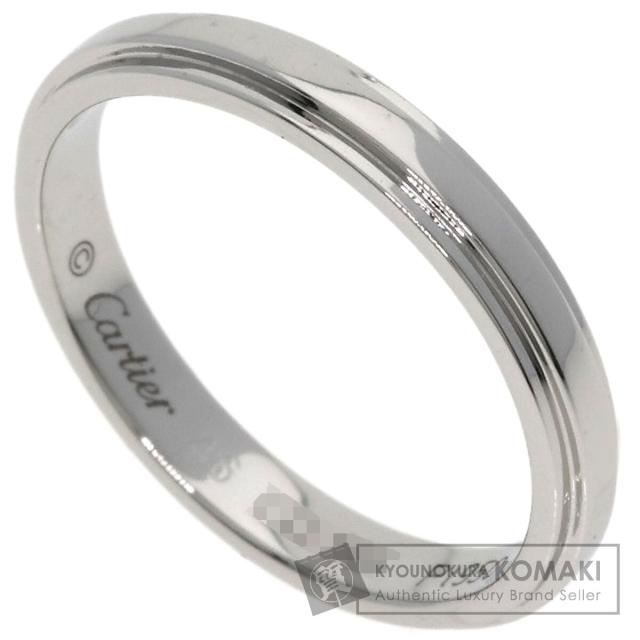 カルティエ CARTIER ダムール ウェディング #46 リング・指輪 プラチナPT950 レディース 中古