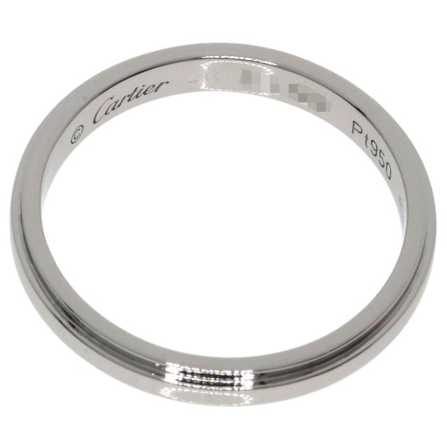 カルティエ CARTIER ダムール ウェディング #46 リング・指輪 プラチナPT950 レディース 中古_4
