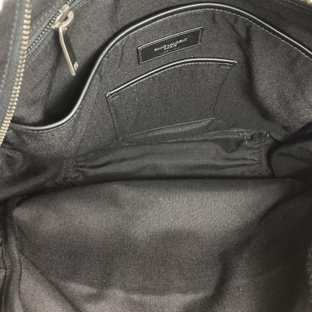 サンローラン SAINT LAURENT ロゴ リュック・デイパック キャンバス レディース 中古_5