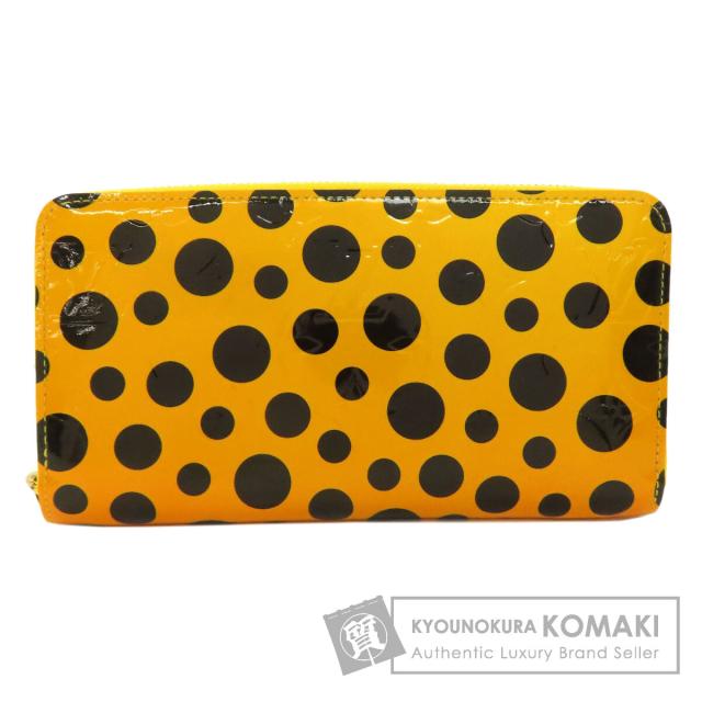 ルイヴィトン LOUIS VUITTON M91571 ジッピー・ウォレット 草間彌生 ドットインフィニティ 中古