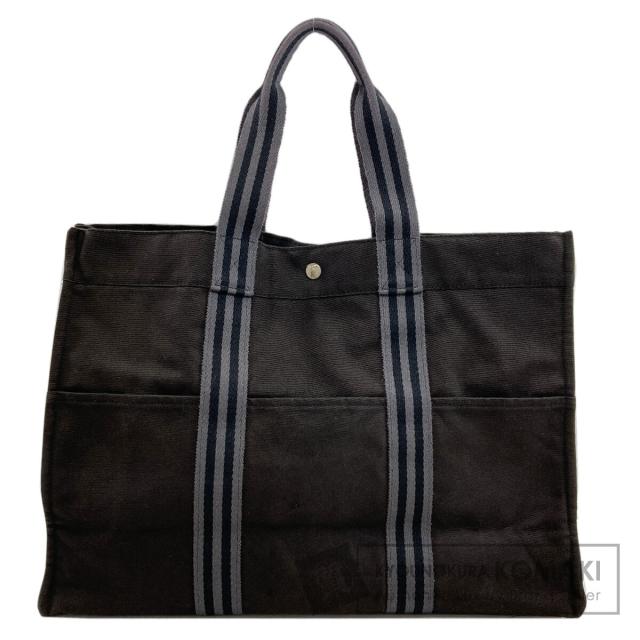 エルメス HERMES サックフールトゥMM トートバッグ キャンバス レディース 中古
