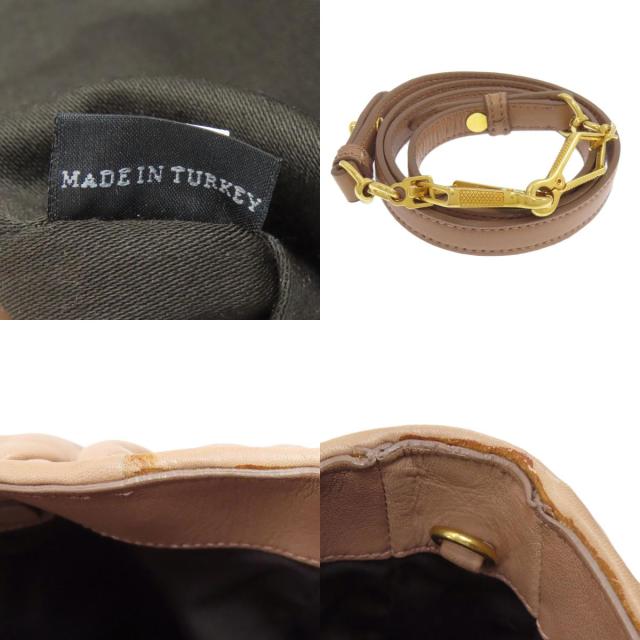 ミュウミュウ MIUMIU マテラッセ 2WAY ハンドバッグ ラムスキン レディース 中古_5