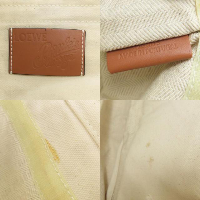 ロエベ LOEWE パウラズ イビザ カバス トートバッグ キャンバス レディース 中古_6