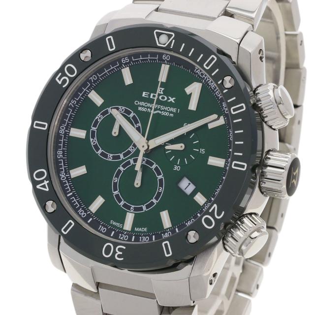 エドックス EDOX 10221.3VM5 クロノオフショア1 腕時計 ステンレススチール SS メンズ 中古_3