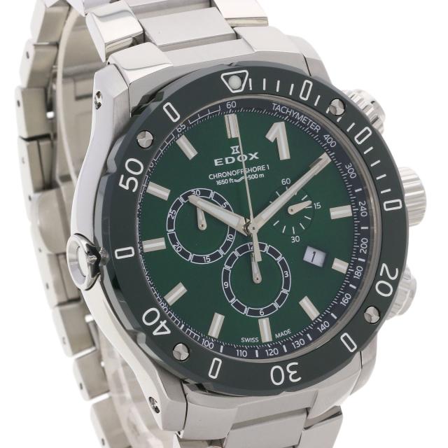 エドックス EDOX 10221.3VM5 クロノオフショア1 腕時計 ステンレススチール SS メンズ 中古_4