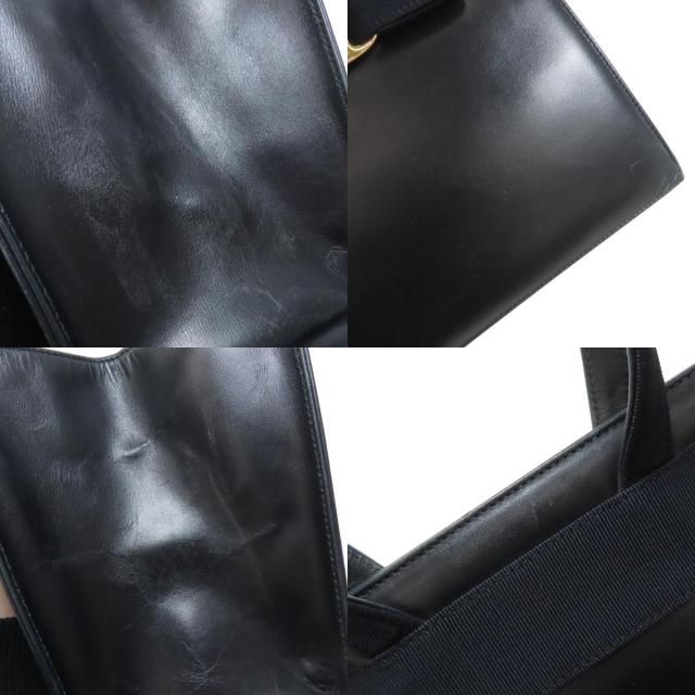 サルヴァトーレフェラガモ Salvatore Ferragamo ヴァラリボン 2WAY ハンドバッグ レザー 中古_6