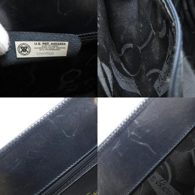 サルヴァトーレフェラガモ Salvatore Ferragamo ヴァラリボン 2WAY ハンドバッグ レザー 中古_4
