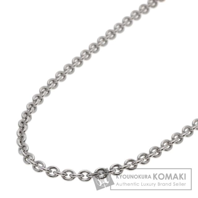ブルガリ BVLGARI  チェーン 49cm  ネックレス K18ホワイトゴールド レディース  中古