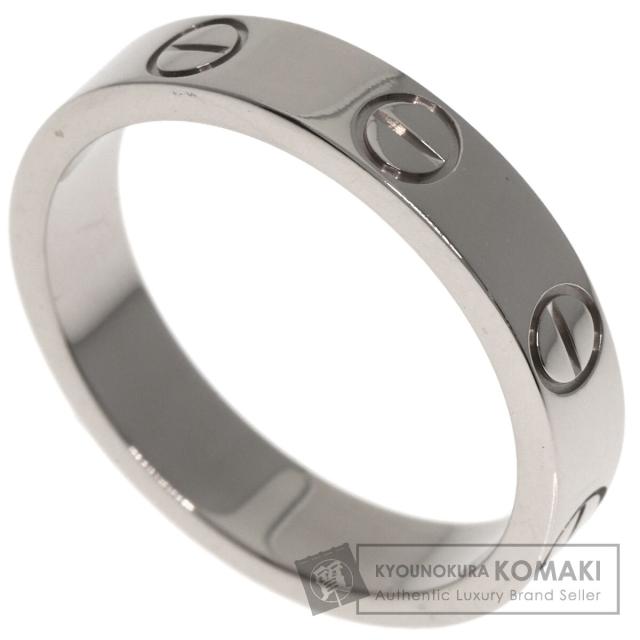 カルティエ CARTIER ミニラブリング #48 リング・指輪 K18ホワイトゴールド レディース 中古
