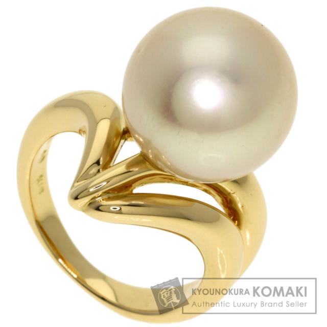 タサキ TASAKI  パール 真珠  リング・指輪 K18イエローゴールド レディース  中古