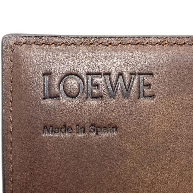 ロエベ LOEWE アナグラム カードケース カーフ レディース 中古_6