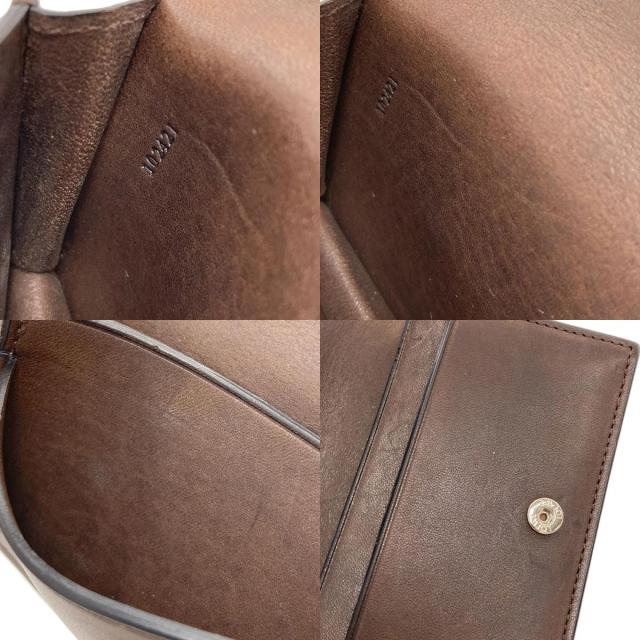 ロエベ LOEWE アナグラム カードケース カーフ レディース 中古_7