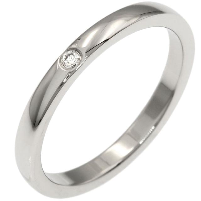 カルティエ CARTIER クラシック 1P ダイヤモンド #49 リング・指輪 プラチナPT950 レディース 中古_2