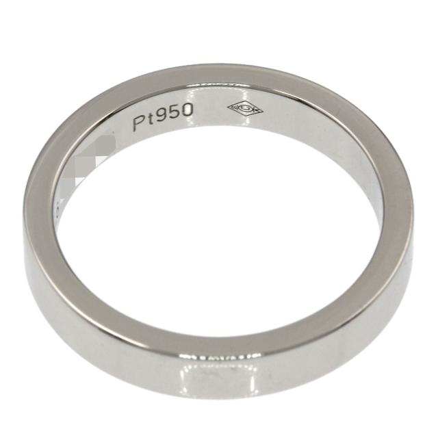 カルティエ CARTIER  フラットバンド #46  リング・指輪 プラチナPT950 レディース  中古_5