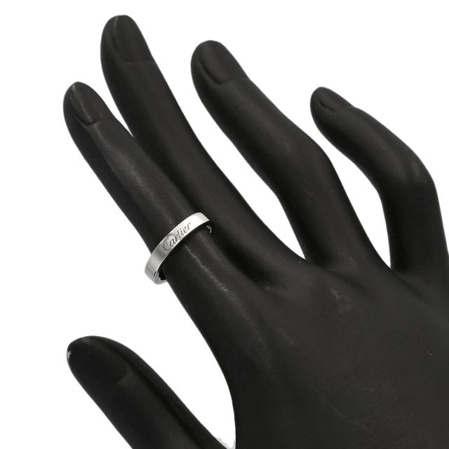 カルティエ CARTIER  フラットバンド #46  リング・指輪 プラチナPT950 レディース  中古_6
