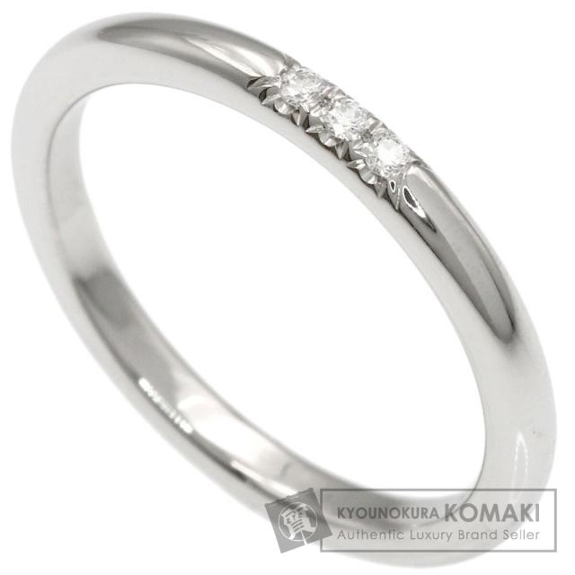 ティファニー TIFFANY&Co. フォーエバー 3P ダイヤモンド リング・指輪 プラチナPT950 中古