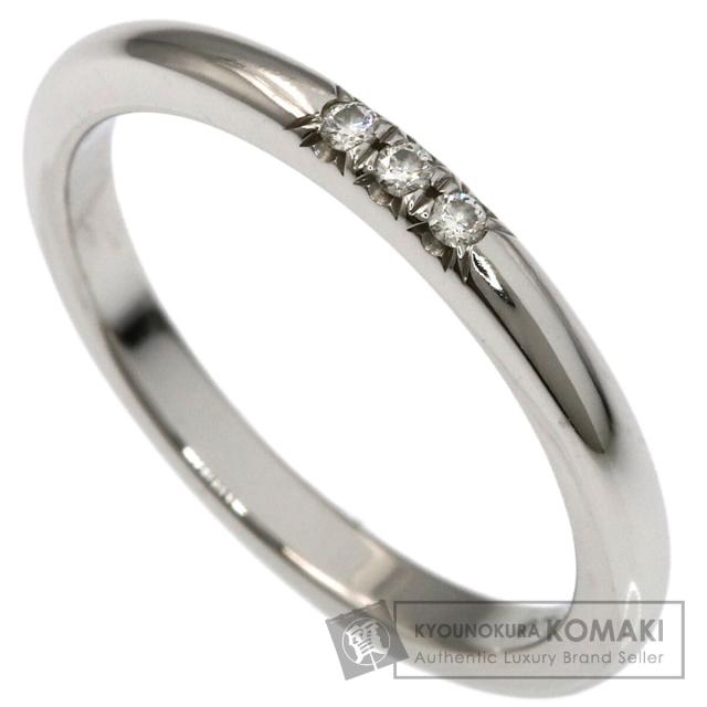 ティファニー TIFFANY&Co. フォーエバー 3P ダイヤモンド リング・指輪 プラチナPT950 中古